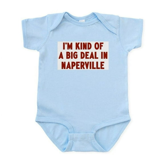 CafePress - Big Deal In Naperville Infant Bodysuit - Baby Light Bodysuit, Size Newborn - 24 Months