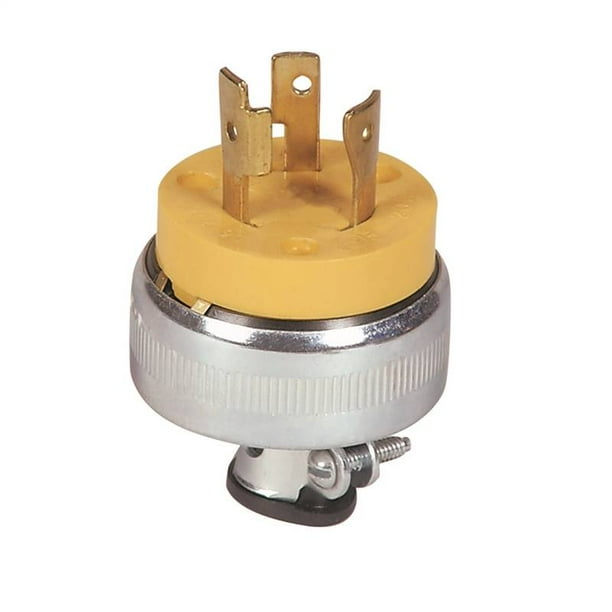 Cooper Industries 2364BOX Electrical Plug, 250 V, 20 A, 2 P, 3 W, 302/