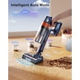 thumbnail image 4 of Aspiradora inalámbrica de varilla de 40 kPa, 450 W, potente, hasta 55 minutos de autonomía, depósito de polvo de 1,5 l, ligera, ideal para el hogar, alfombras, pelo de mascotas y suelos duros., 4 of 5