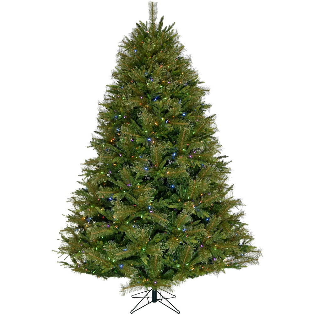 Fraser Hill Farm 9-Ft Victoria Pine Green Christmas Tree ...