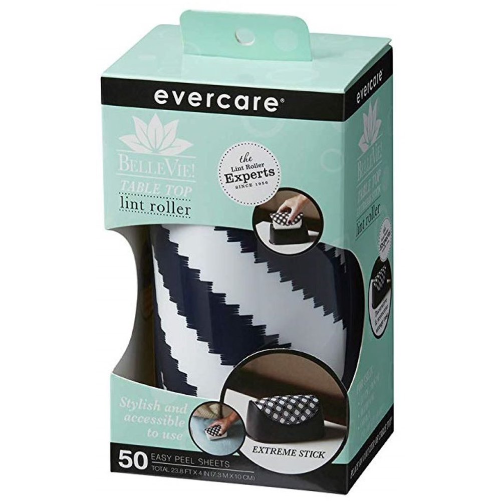 Evercare Lint Roller With 50 Layer, Navy White