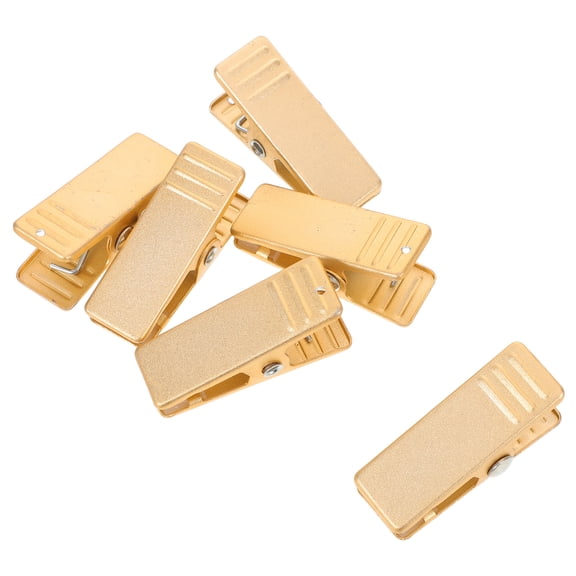 ELAYARD Set of 6 Large Aluminum Alloy Clothes Pins, Windproof and Clips for Laundry, Quilts, Towels, Household Use in