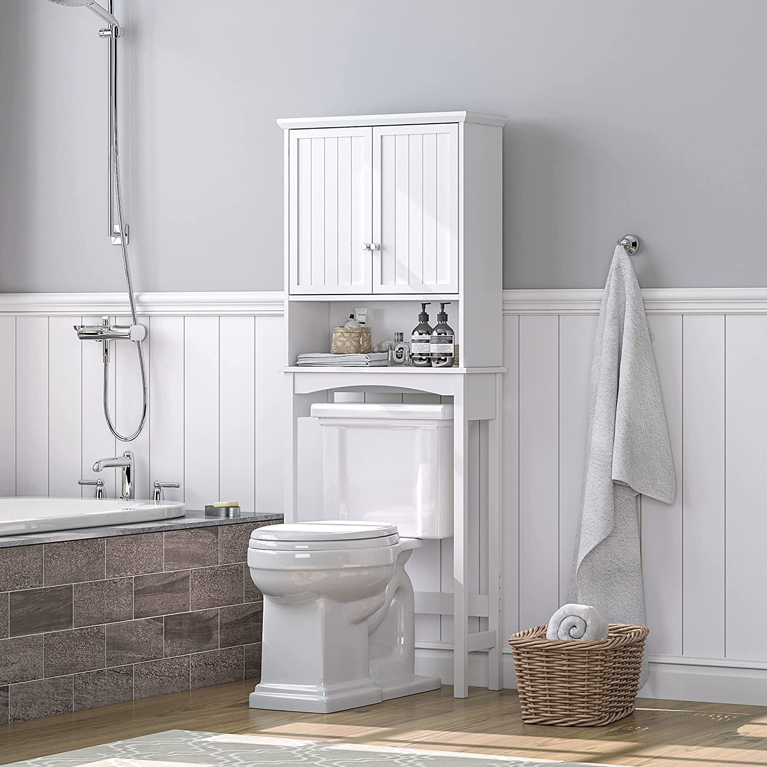 Buy Spirich Home Bathroom Storage Over The Toilet, Bathroom