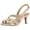 Champagne, variant on Womens Tami Open Toe Casual Slingback Sandals