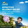 thumbnail image 4 of Children's Claritin 24 Hour Non-Drowsy Allergy Relief, Loratadine Antihistamine Grape Syrup Allergy Medicine, 4 fl oz, 4 of 9