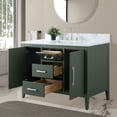 thumbnail image 4 of Vanity Art 48" Single Sink Bathroom Vanity Cabinet with Ceramic Countertop, 4 of 9