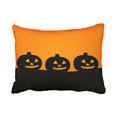 thumbnail image 1 of RYLABLUE Happy Halloween Lanterns Throw Pillow Covers Cushion Cover Case 20X30 Inches Pillowcases Two Side, 1 of 1