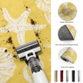 thumbnail image 5 of Large Area Rugs 6'x9', Yellow Starfish Coastal Carpet Runner Indoor Outdoor Rugs Home Decor Aesthetic, Shell Coral Summer Beach Nautical Ocean Non Slip Mats Accent Rug for Living Room Bedroom, 5 of 8