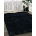 thumbnail image 3 of Ahgly Company Machine Washable Indoor Square Abstract Dark Slate Gray Green Area Rugs, 3' Square, 3 of 7