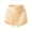 Beige, variant on Women's Underwear Seamless Breathable High Waist Panties Lace Trim Comfortable Shaping Briefs For Daily Wear And Sleep Soft Modal Fabric