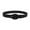 019_Black, variant on Silver Women's Belts, Women Invisible Belt Elastic Stretch Waist Belt With Flat Buckle,Women's Accessories Belt