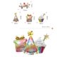 thumbnail image 2 of Set de globos con forma de arcoíris para cumpleaños, 4 unidades, para decoración de fiestas, 2 of 2