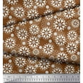 thumbnail image 3 of Soimoi Cotton Duck Fabric Floral Mandala Print Fabric by Yard 42 Inch Wide, 3 of 3