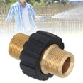 thumbnail image 3 of Pressure Washer Hose Adapter, 5000PSI High Pressure Hose Connect Ki Pressure Washer Adapter Set for Power Washer Hose, 3 of 7