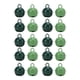 thumbnail image 1 of 20 cascabeles navideños de metal ecológicos, duraderos, de color verde militar y verde oscuro, para fiestas, bodas y Navidad., 1 of 14