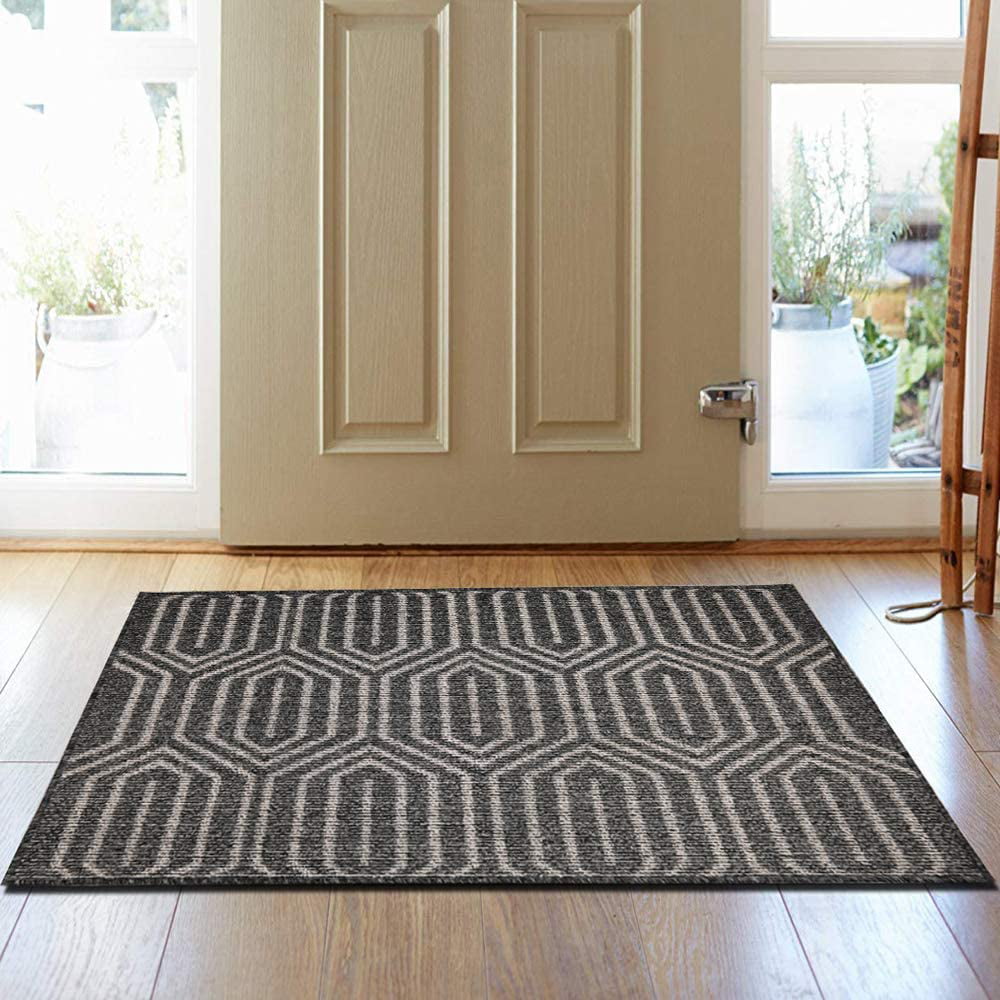 3 Size Welcome Floor Entrance Door Mats Large Indoor Outdoor Non Slip Doormats 