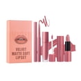 thumbnail image 2 of Matte Lipstick Set Waterproof Long Lasting Lip Gloss Lip Liner 3-in-1 Lip Makeup Kit Non Stick Cup Nude Velvet Finish Soft Smooth Texture, 2 of 6