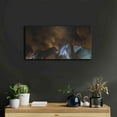 thumbnail image 6 of Luxe Metal Art 'Lv Color' by Sebastien Lory, Metal Wall Art, 24"x12", 6 of 7
