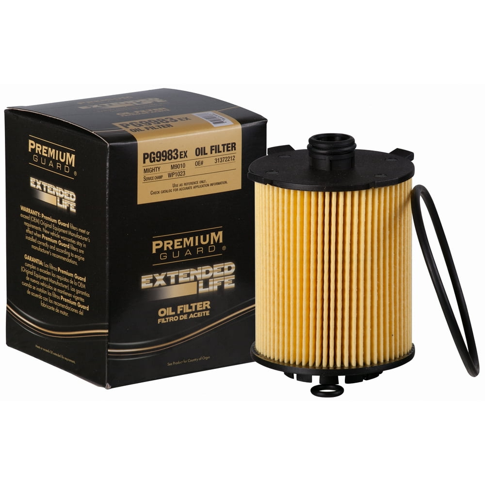 PG Oil Filter, Extended Life PG9983EX Fits 201620 Volvo XC90, 201520 XC60, S60, 201920 XC40