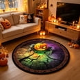 thumbnail image 5 of Halloween 3D Rug – Halloween Optical Illusion Rugs, Decorative Rugs with Depth Pattern, Soft & Durable Fabric, Halloween's Area Rugs for Living Room,23.62 in, 5 of 6