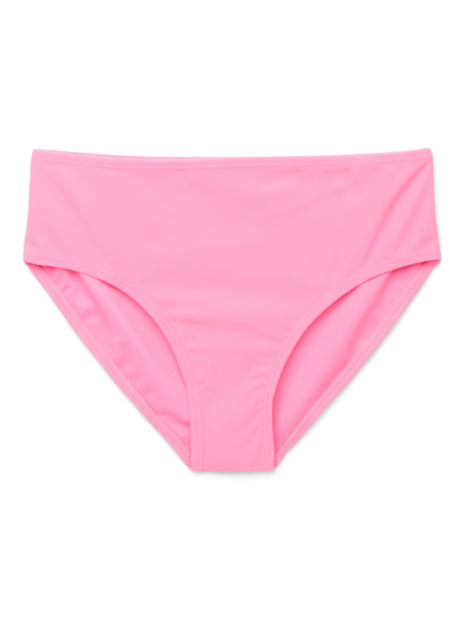 Wonder Nation Girls Layered Ruffle Tankini Swimsuit with UPF50+, 2-Piece, Sizes 4-18 & Plus