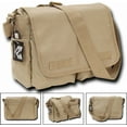 thumbnail image 2 of RapDom Classic Military Messenger Bag [Khaki - 19"W x 14.5"H x 7"D], 2 of 3