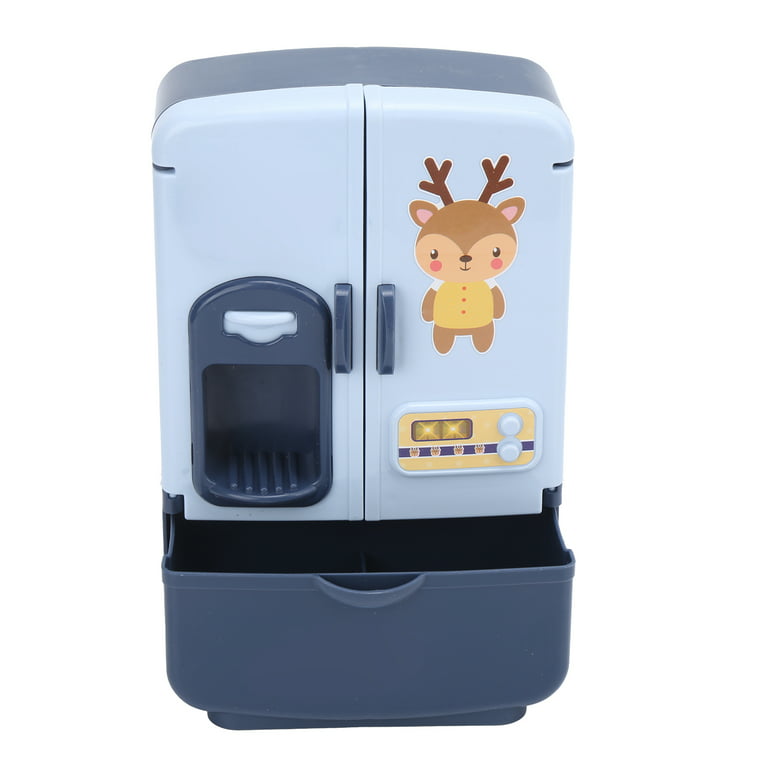 Kids Kitchen Toy Refrigerator Pretend Fridge Refrigerator Toy