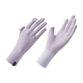 thumbnail image 3 of Guantes de protección solar para mujer, pantalla táctil, verano, antideslizantes, finos, bloqueador solar. Violeta, 3 of 9