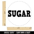 thumbnail image 2 of Sugar Fun Text Self-Inking Rubber Stamp Ink Stamper - Black Ink - Mini 1/2 Inch, 2 of 7