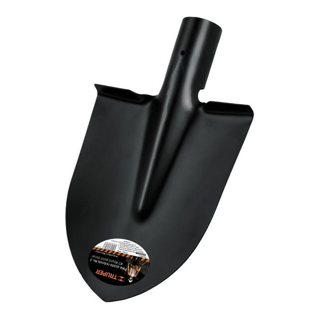 Pala azada redonda #6 Truper 9' Ancho 15 5/8' Largo 1 kg Peso Calibre 15