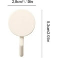 thumbnail image 3 of 5 Pcs Colorful Self Adhesive Hook, Cute Wall Hooks, Home Storage Hooks,Towel Hooks, Stick On Plastic Hooks, 3 of 9