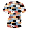 thumbnail image 1 of 2024 T Shirte 3d Retro Printing Crew Neck Clothing Unisex Top, 1 of 5