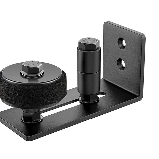 Dispositivo anti-oscilación ocho en uno Múltiples métodos de instalación para guiar los accesorios de hardware de la puerta del granero de la puerta corrediza Rueda de límite