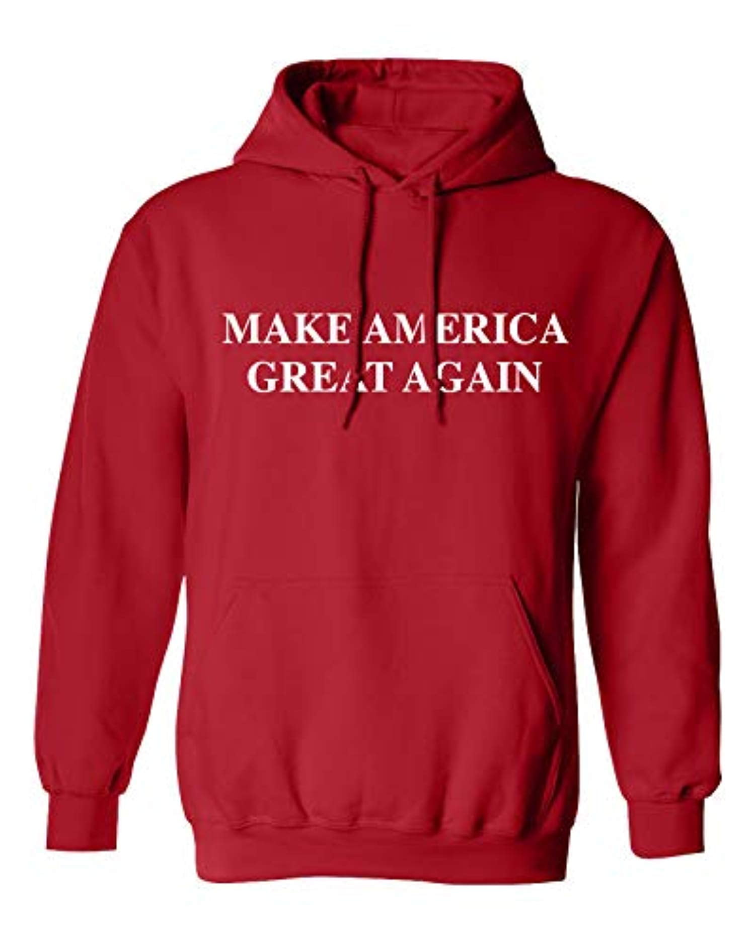 Political Trump Make America Great Again Original Adult Hooded Pullover Red - Bild 7 von 30