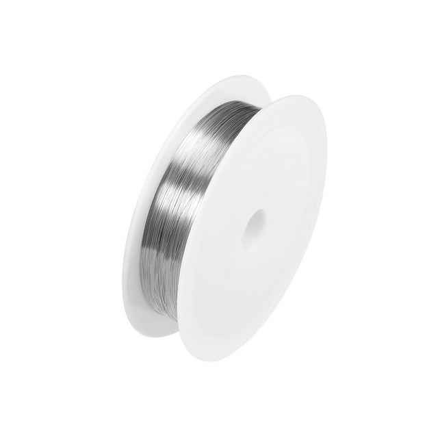 Unique Bargains 0.1mm 38AWG Heating Resistor Wire Nichrome Resistance Wires for Heating Elements 229.7ft