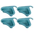 thumbnail image 3 of 4Pcs Drain Basket Sink Kitchen Filter Basket Garbage Strainer Vegetables Drainer Basket Hanging Drainer Rack Long Handled Tea Strainers, 3 of 7