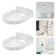 thumbnail image 2 of White Plastic Camera Tray with Adhesive No-Drill Installation for Security Cameras and Small, 2 of 8