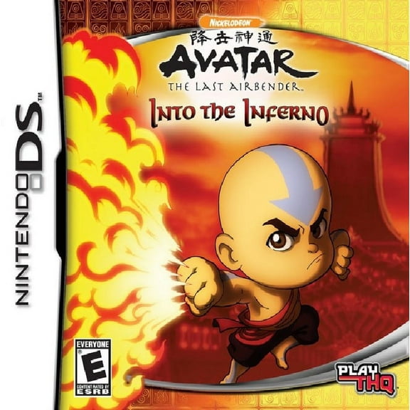 Restored Avatar: The Last Airbender -- Into the Inferno (Nintendo DS, 2008) Fighting Game (Refurbished)
