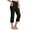 Black, variant on Rosvigor Capris Pants for Women High Waist Yoga Pants Women Athleisure Wide Legs with Pockets