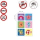 thumbnail image 3 of 240 pegatinas repelentes de mosquitos, 4 cajas de tiritas antimosquitos con dibujos animados para uso en interiores y exteriores, 3 of 10