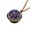 I, variant on Necklace Luminous Double-sided Dome Planetary Necklace Pendant Luminous Double-sided Ball Universe Couple Chain Luminous Souvenir Couple Necklace