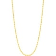 thumbnail image 2 of Floreo 10k Yellow Gold (2mm, 2.5mm, 3mm, 4mm, 5mm, 6mm) Hollow Spiral Rope Chain Necklace, 2 of 6