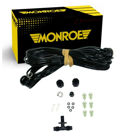 Rear Shock Absorber Air Hose Kit compatible with Chevrolet Suburban 1500 2000-2014