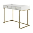 thumbnail image 3 of CosmoLiving Camila Writing Desk, White, 3 of 6