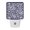 Blue, variant on Vintage Scroll Floral LED Night Light, Oriental Black Cream Swirling Vine Flower Night Lights plug into Wall with Smart Sensor Dusk to Dawn Sensor for Nursery Bedroom 2.95x4.5in