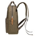 thumbnail image 3 of KAUKKO Mochila escolar unisex con compartimento para portátil de 10 pulgadas, mochila multifuncional para senderismo, viajes, camping, 13,2 L (verde militar) KAUKKO KS07-Armygreen, 3 of 5