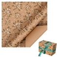 thumbnail image 2 of Christmas Wrapping Paper, Thick Kraft Gift Wrapping Paper, Vintage Xmas Wrapping Paper for Christmas New Year Holiday, Xmas Wrapping Papers for Gifts Arts Crafts Decorations, 50x70CM, 2 of 9