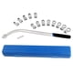 thumbnail image 1 of 14x Juego de herramientas de correa con llave de trinquete, con caja de almacenamiento 5 x Herramientas de extracción de llave de cabeza E Zulema Llave de correa de trinquete, 1 of 8