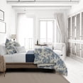 thumbnail image 4 of Bouclair Blue Duvet Cover Set Full, 4 of 9