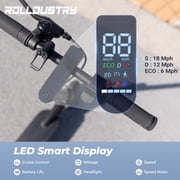 R3 Electric Scooter for Adults with 350W Motor, Max 21 Mph Speed & 21 Miles Range, Black